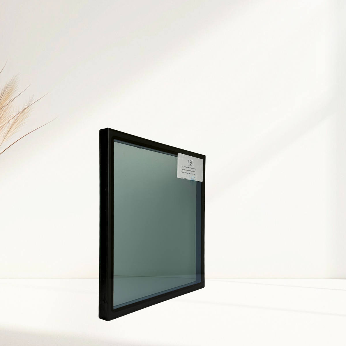 Aqua SHade 44-1 on Clear UniQ-SHade Low-E IGU