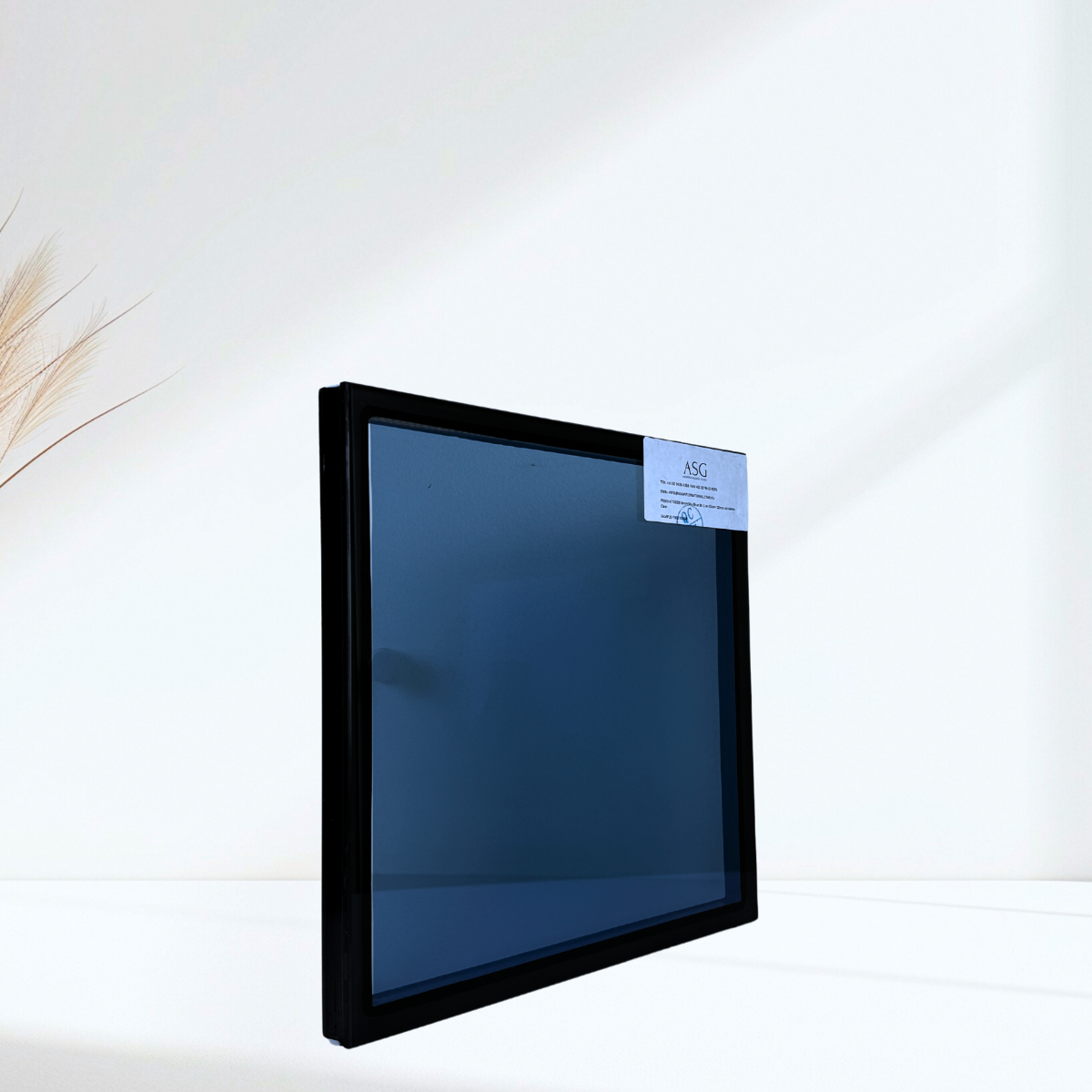 Sky Blue 43-1 on Clear UniQ-SHade Low-E IGU