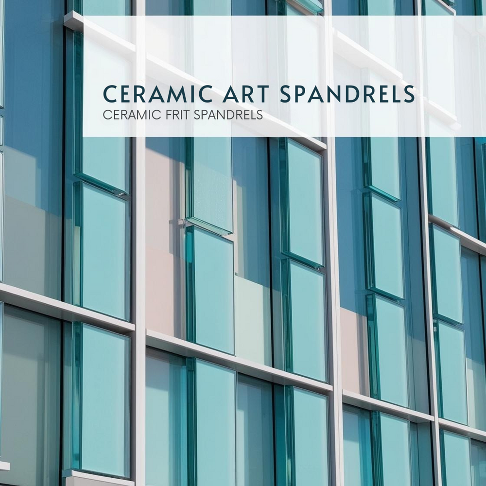 Sample Spandrel Ceramic Art Spandrel – ASG Achitectural Solutions Glass