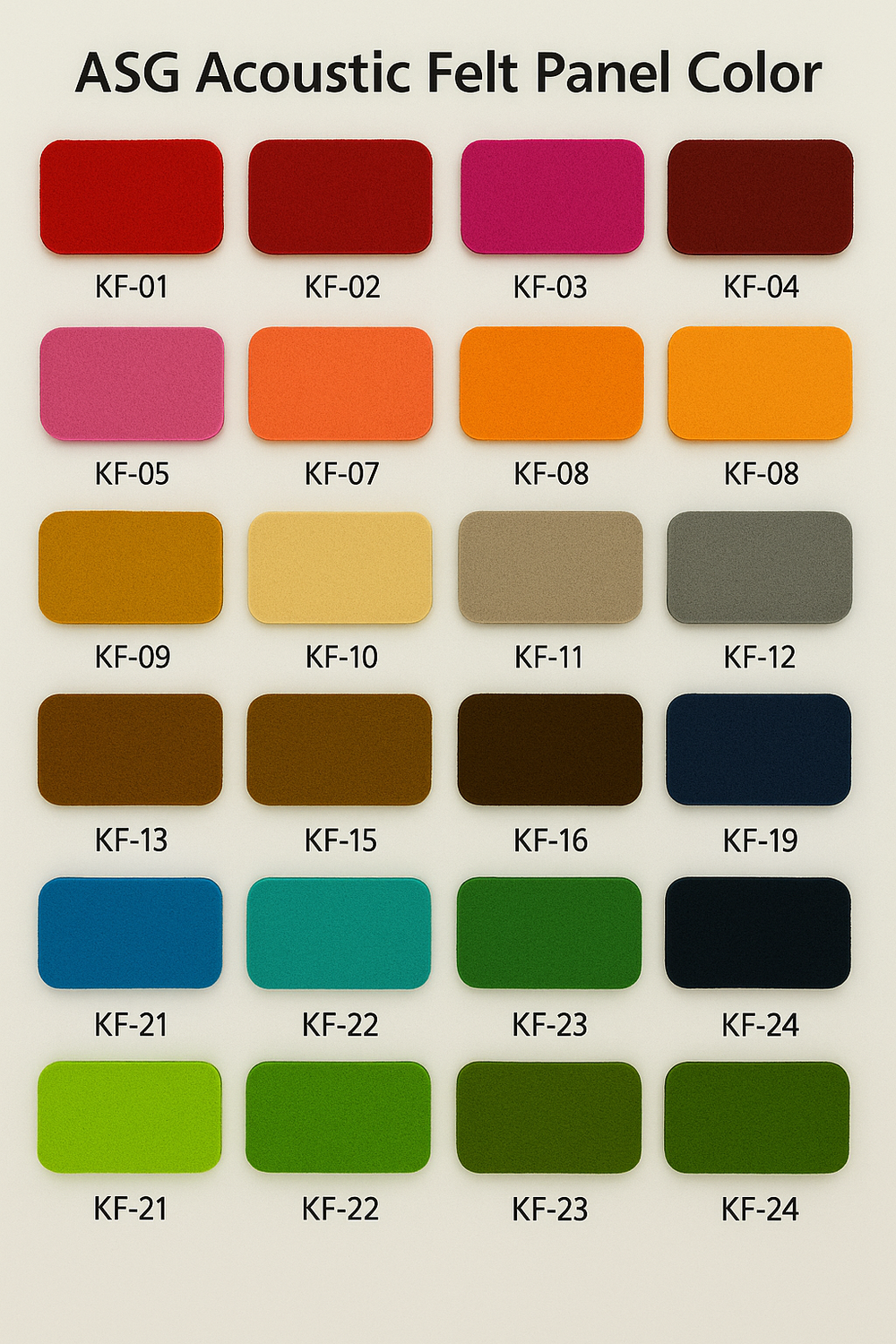 ASG Acoustic Felt Panel Composition – ASG Achitectural Solutions Glass